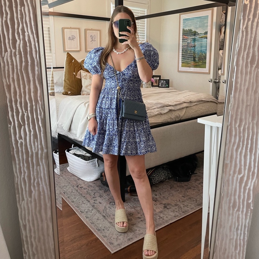 Zara poplin dress